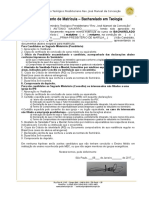 Requerimento de Matrícula - Marcos Antonio Navarro-Noturno