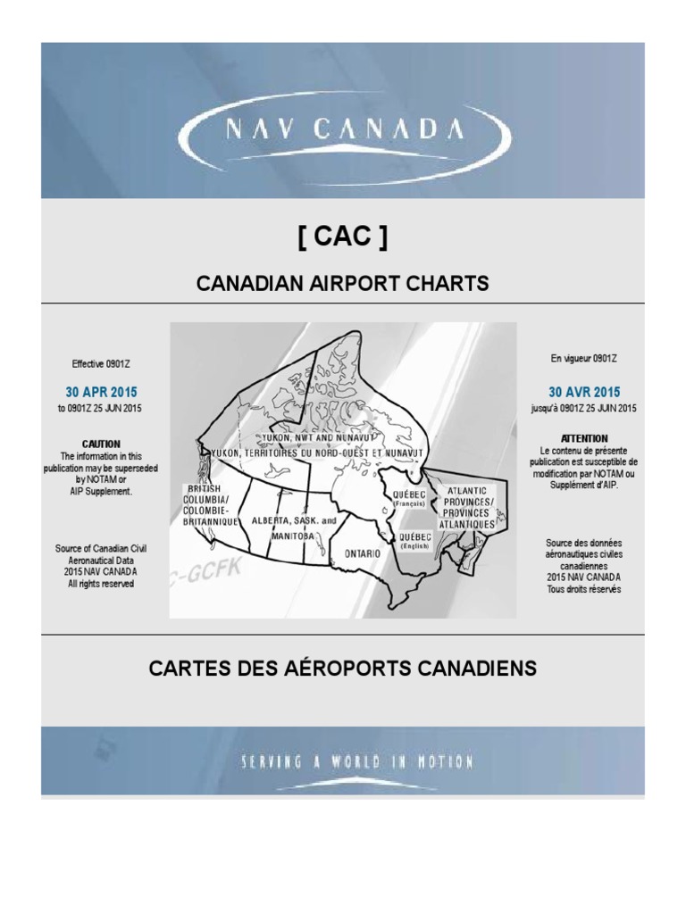 CanadianAirportCharts Current | PDF | Sécurité aérienne | Aviation