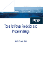 Tools For Power Prediction and Propeller Design