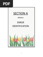 ENGLISH MODULE SECTION A ERROR IDENTIFICATION.doc