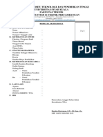 Biodata Mahasiswa