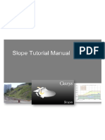 Slope Tutorial Manual