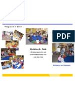 Brochure for Head Start Classroom