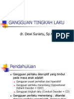 Gangguan Tingkah Laku