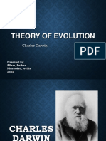 Theory of Evolution: Charles Darwin