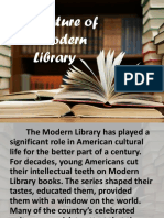 The Nature of A Modern Library