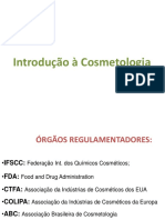 Introdução à regulamentação de cosméticos