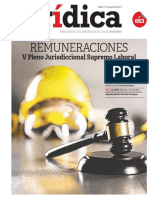 REMUNERACIONES: V Pleno Jurisdiccional Supremo Laboral 