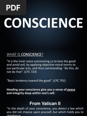 Understanding Conscience and Its Role | PDF | Conscience | Evil
