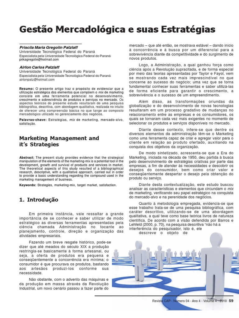 Gestão Mercadologica PDF | PDF | Marketing | Segmentação de mercado