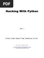 Create High Speed Ping Scanning Script With Python