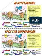 8346 Spot The Differences 3 Bears Fishing