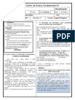 Centro de Ensino Fundamental 04 Recuperação