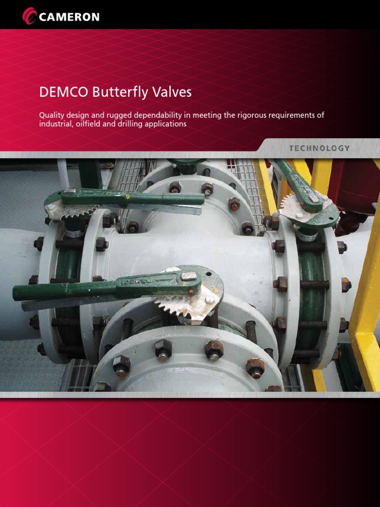 Demco Butterfly Valves Brochure Valve Stainless Steel
