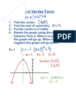 algebra 2 unit 1a graphing quadratics 