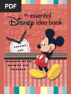 Craft Book Vol. 1, Cooking With Mickey and Friends