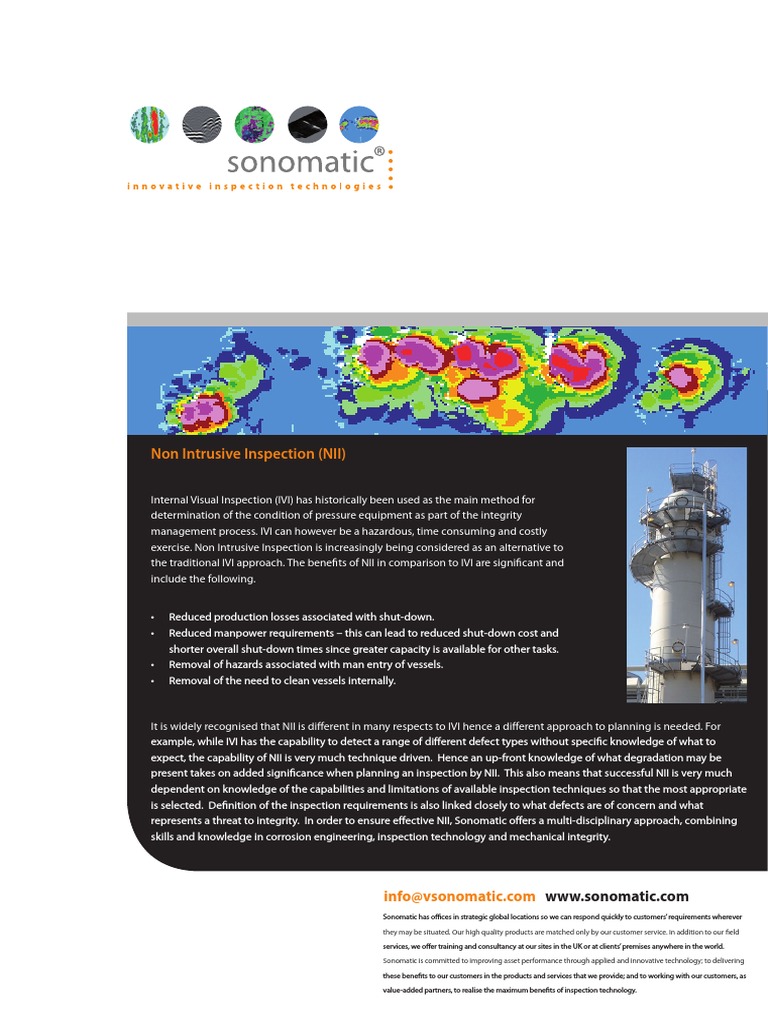 Non-Intrusive Inspection Overview | PDF | Risk Assessment | Educational ...