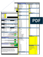 Project Data and Equipment Heat Loss Inputs