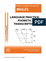 Language Practice - Phonetic Transcription PDF