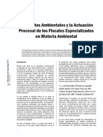 Actuacion Procesal de Los Delitos Ambientales PDF