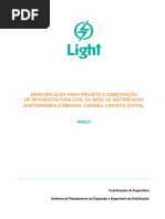 infraestrutura civil para rede de distribuicao subterranea - light - PROCT - 2014.pdf