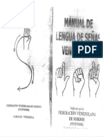 Manual de Lengua de Senas Venezolana Fevensor PDF