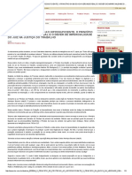 o Princípio de Proteção Ao Hipossuficiente, o Princípio Da Busca Da Verdade Real e o Dever de Imparcialidade Do Juiz Na Justiça Do Trabalho - Lex Doutrina