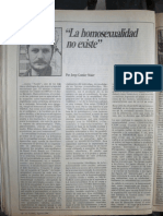JGM La Homosexualidad No Existe El Porteño Año II n32 Primera Publicación de JGM, Agosto 1984 006