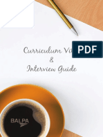 CV and Interview Guide BALPA