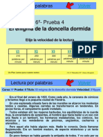 6º-Prueba 4: El Enigma de La Doncella Dormida