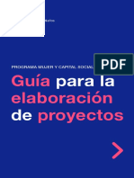 Guía para la elaboración de proyectos con enfoque de género