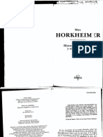 Horkheimer Max Historia Metafisica y Escepticismo Fragmento