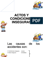 Actos y Condiciones Inseguras