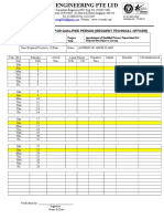 RD276-QP (S) Attendance Record Mr. Alfredo Jr. Arios Claro