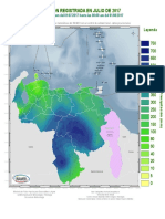 Precipitacion Registrada en Julio 2017