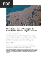 Nova Lei de Uso e Ocupação Do Solo