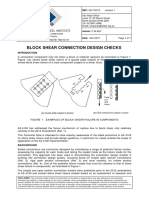 Block Shear Connection Design Checks PDF