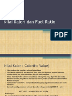 Nilai Kalori Dan Fuel Ratio