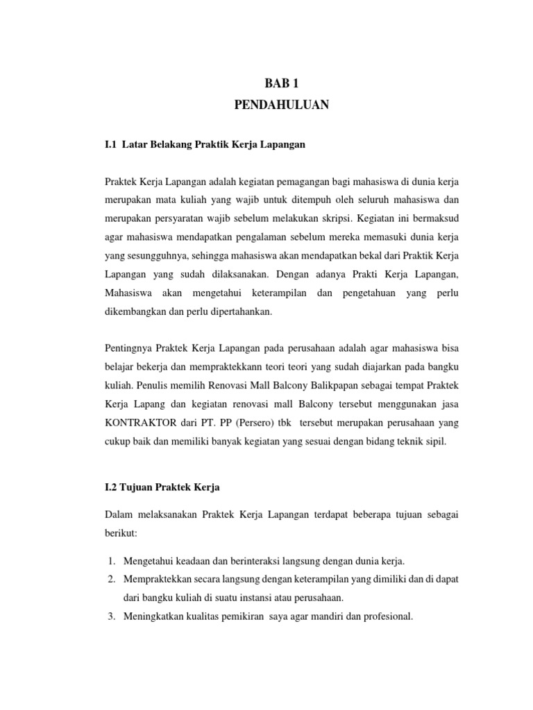 Contoh Surat Laporan Bertugas