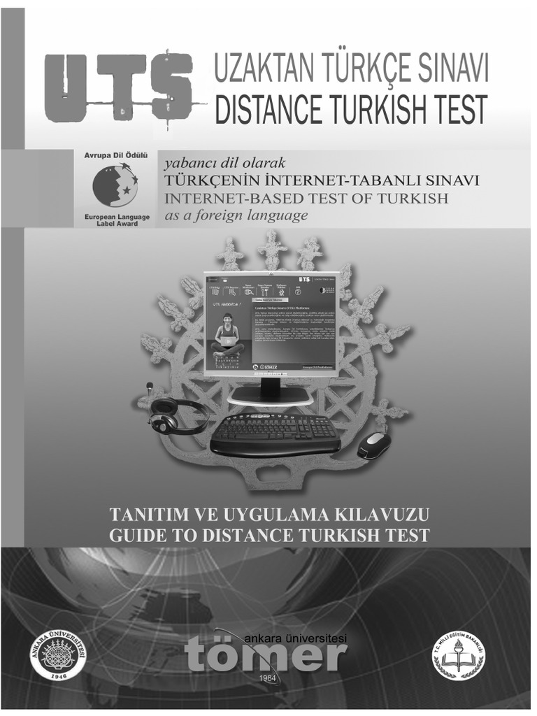 UTS Distance Turkish Test Overview | PDF | Clause | Verb