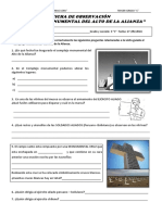 Ficha de Observación Alto de La Alianza-3º