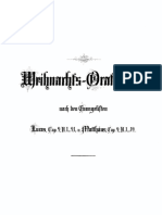 BWV 248 Full Partiture PDF