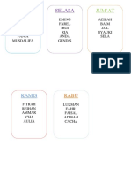 JADWAL