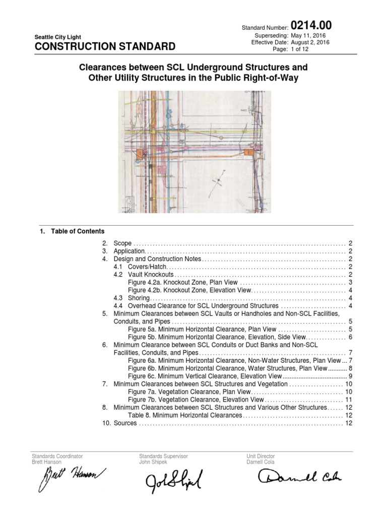Guidelines for Maintaining Clearances Between Seattle City Light ...