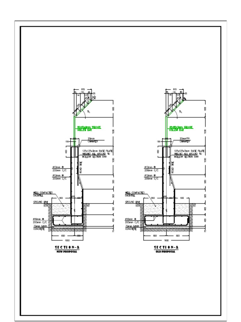 1.crash Barrier Foundation PDF