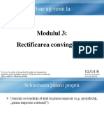 Modul Romanian B - Restructurarea Convingerilor