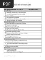 Infant-Toddler Environment Checklist PDF