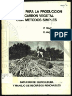 Manual para La Producción de Carbón Vegetal Con Métodos Simples