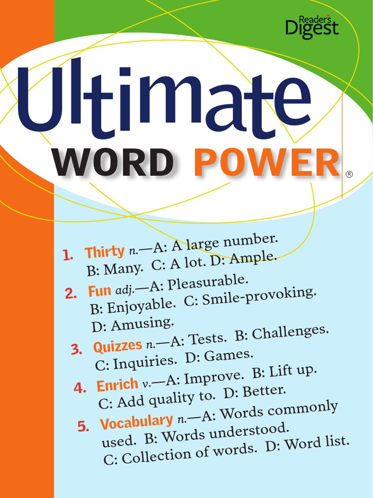 Ultimate Word Power PDF | PDF