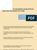 Chapter 1 Ic 14 Development of Insurance Legislation in India and Insurance Act 1938